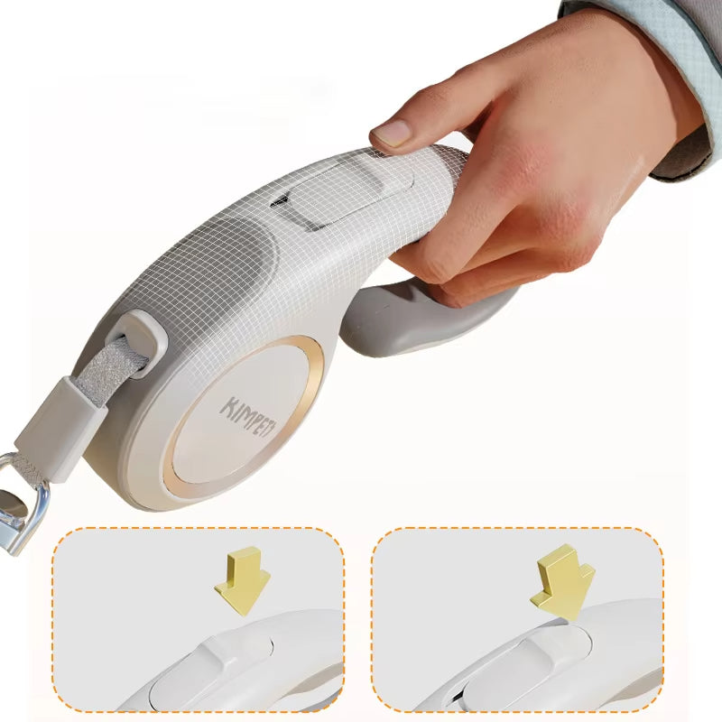 Pet Dog Teddy Automatic Telescopic Leash,  Dog Leash, 3m Outdoor Dog Walking Leash