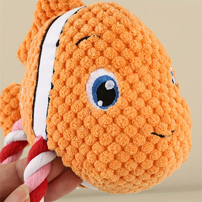 Pet Toys Turtle Shaped Dog Chewing Toys Interactive Pet Stuffed Toys Dog Knot Toys