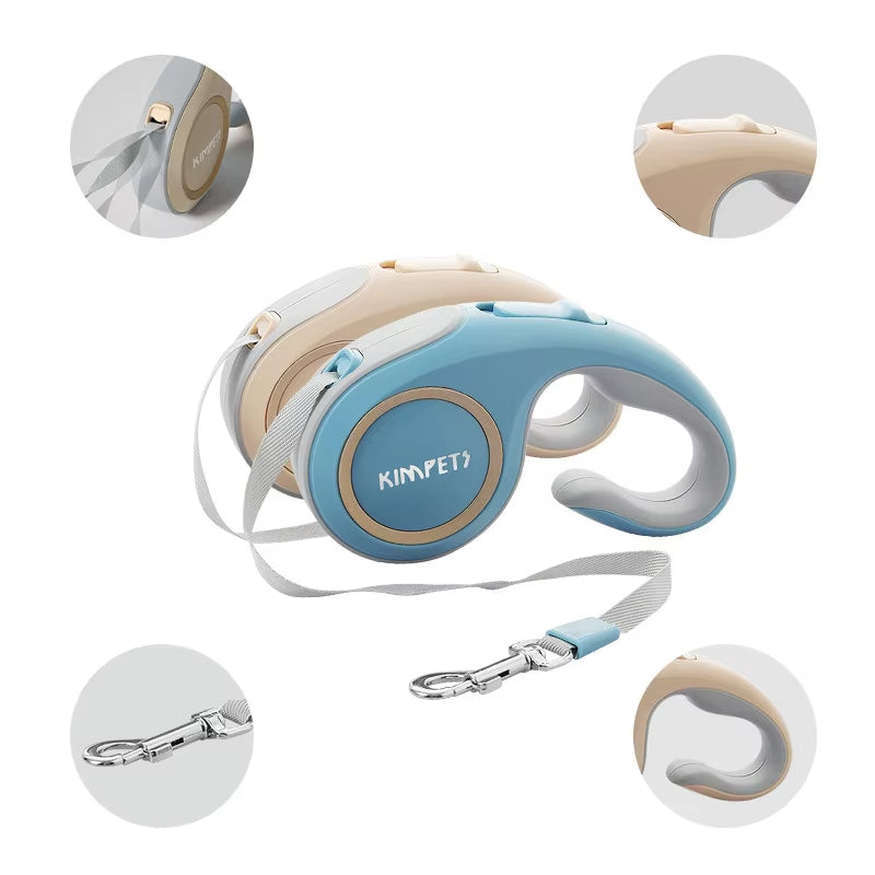 Pet Dog Teddy Automatic Telescopic Leash,  Dog Leash, 3m Outdoor Dog Walking Leash