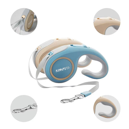 Pet Dog Teddy Automatic Telescopic Leash,  Dog Leash, 3m Outdoor Dog Walking Leash
