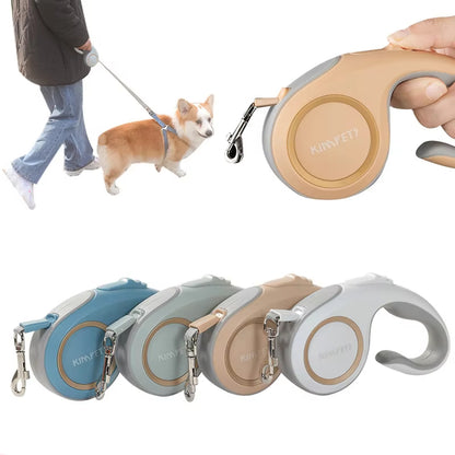 Pet Dog Teddy Automatic Telescopic Leash,  Dog Leash, 3m Outdoor Dog Walking Leash